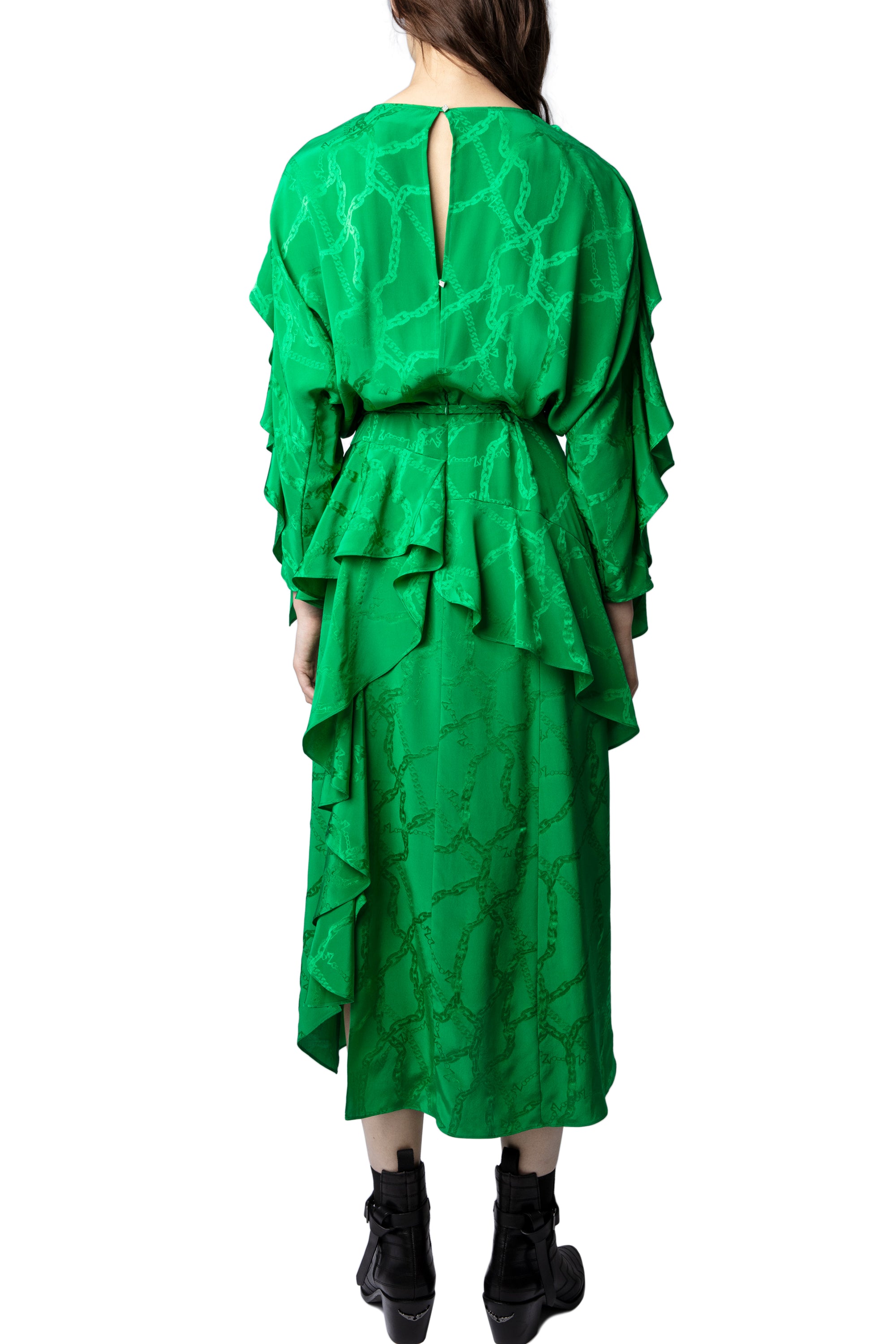 Robe Ritana Chaines en soie - Garden