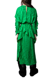 Robe Ritana Chaines en soie - Garden