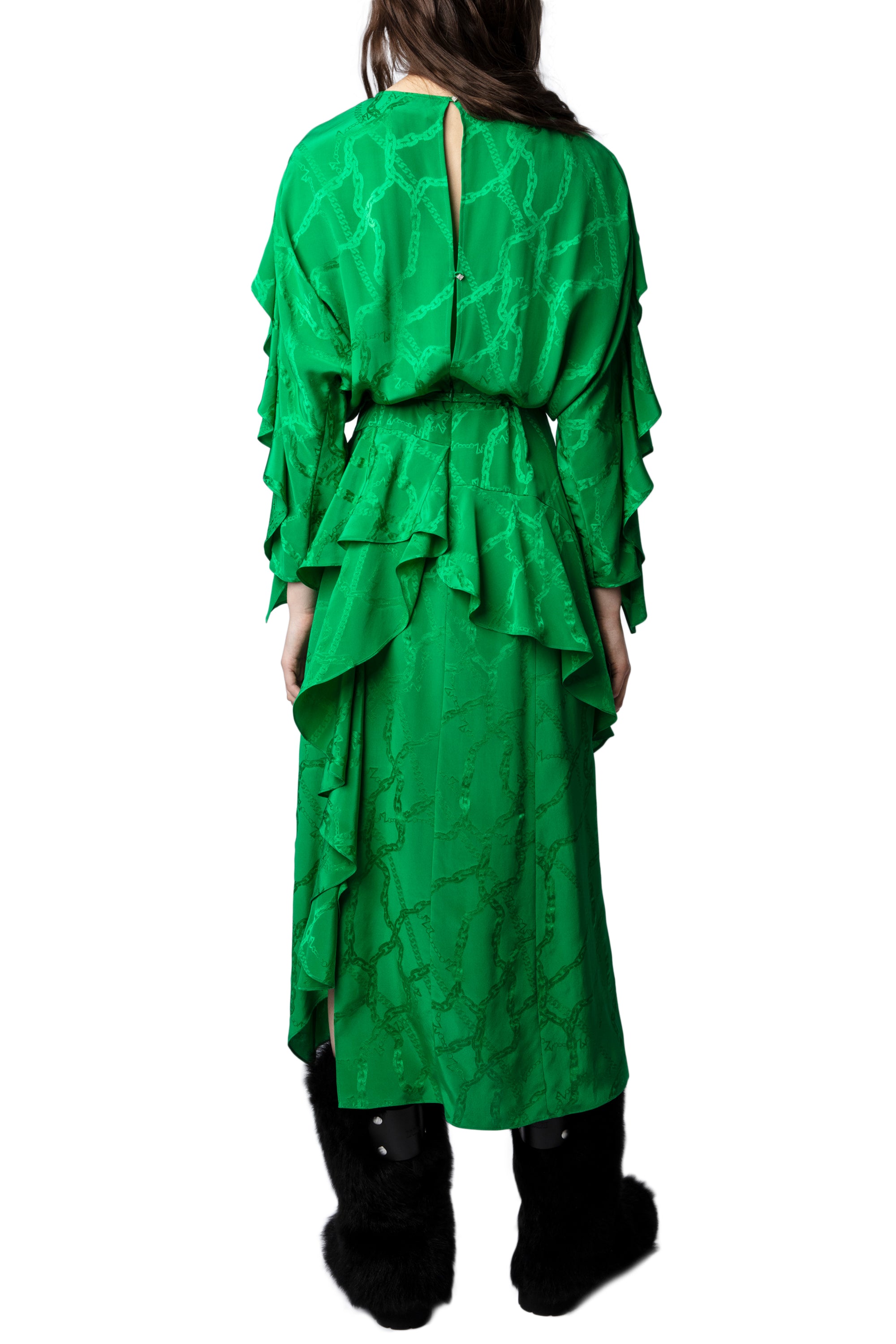 Robe Ritana Chaines en soie - Garden