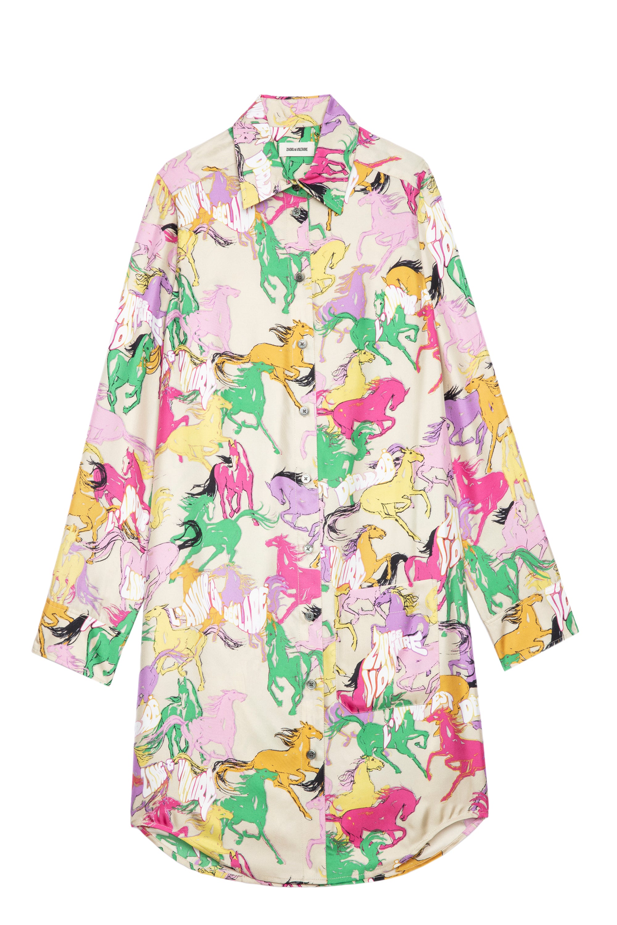 ZHORS LIGNE MASTIC RAIS TWILL HORSES