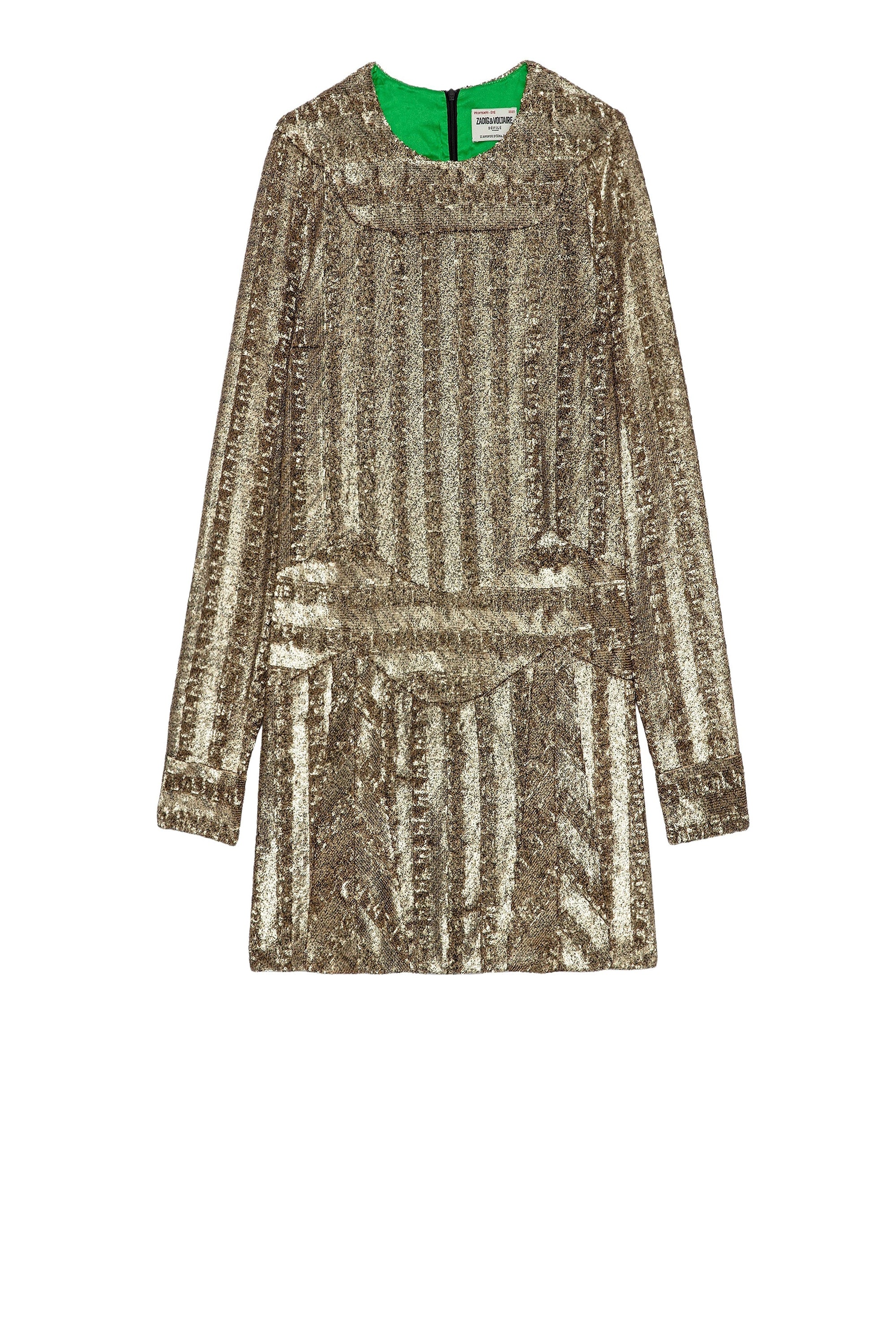Robe Roysse Sequins - Bronze