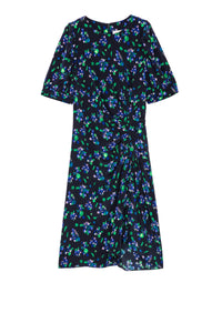 Rixe silk dress - Black