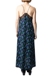 Risty dress in silk - Black