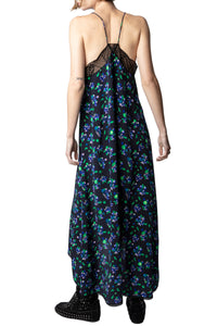 Risty dress in silk - Black