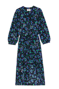 Renew silk dress - Black
