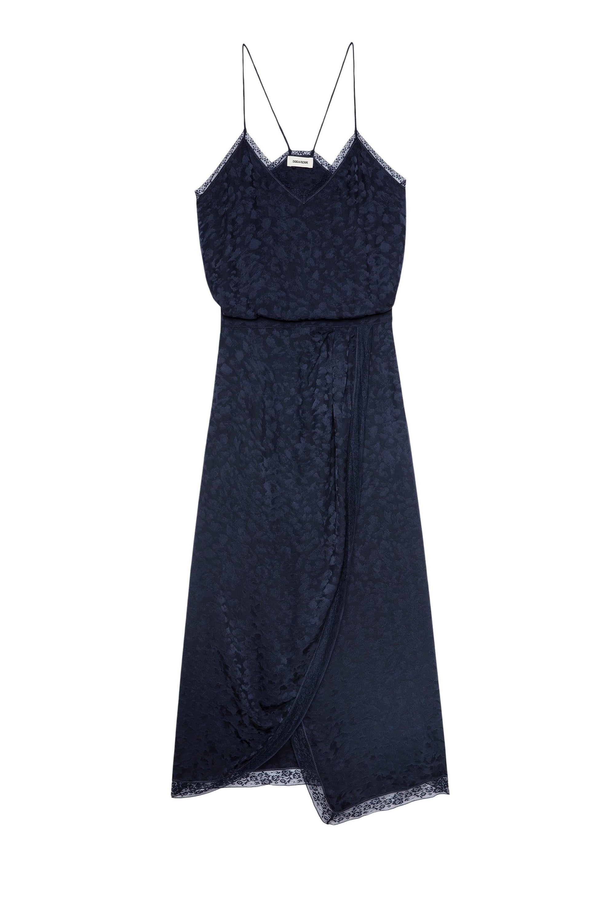 Robe Rixi en soie - Encre