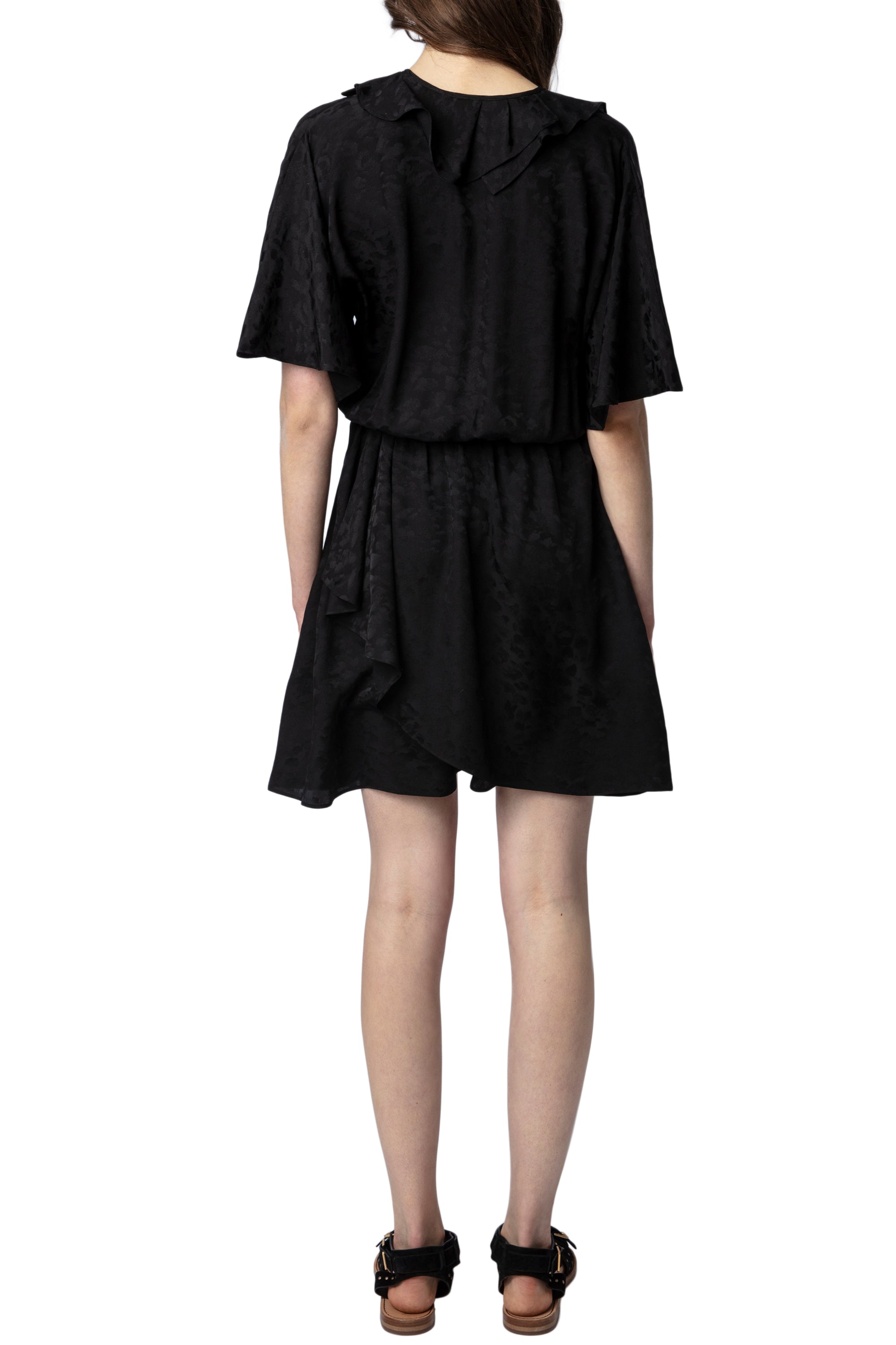 Rackyla dress in silk - Black