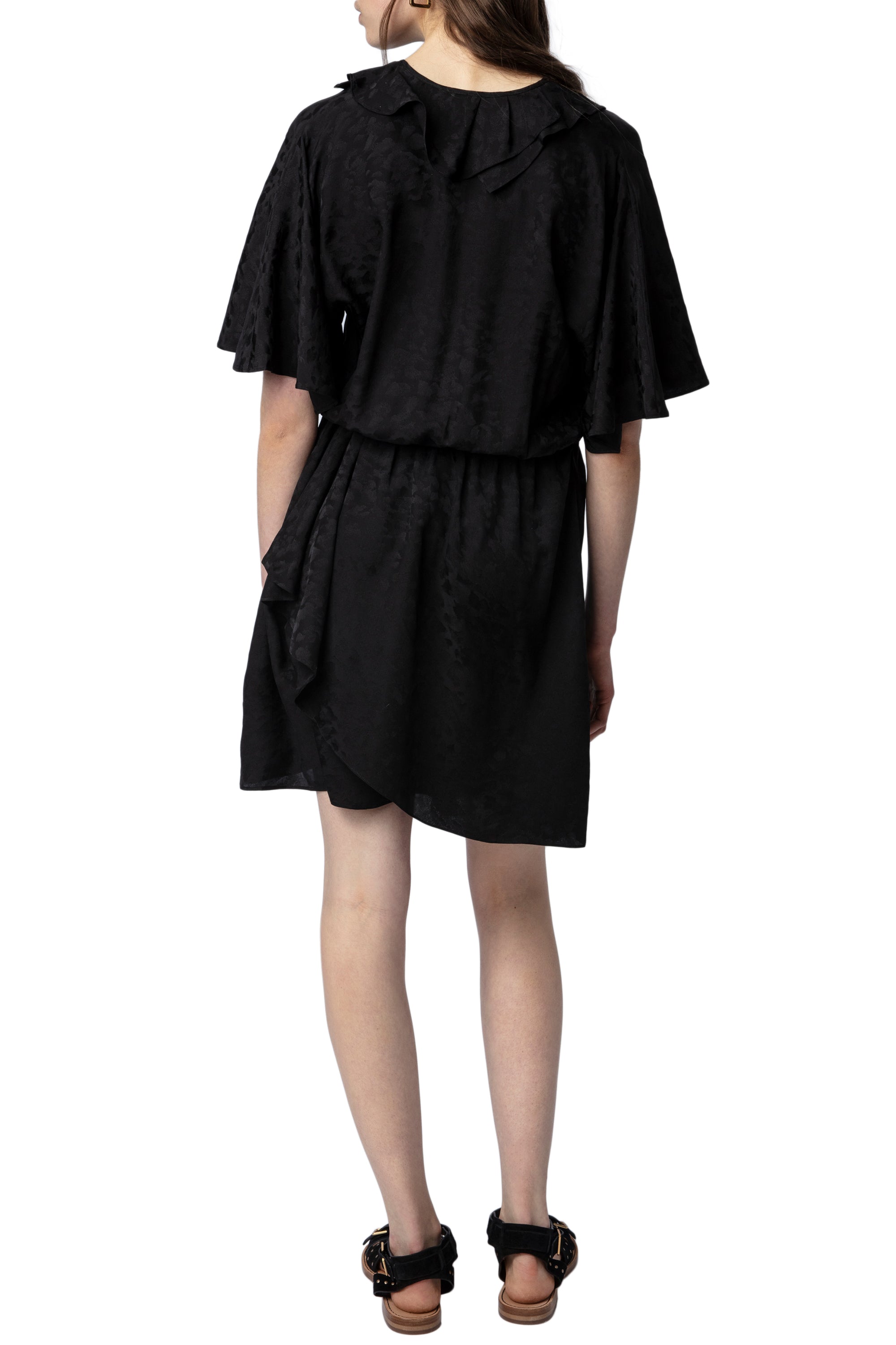 Rackyla dress in silk - Black