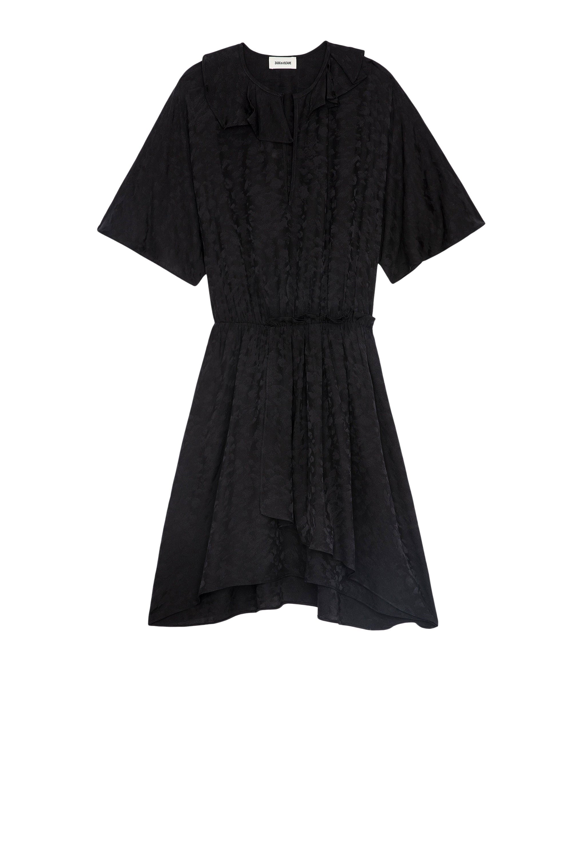 Rackyla dress in silk - Black