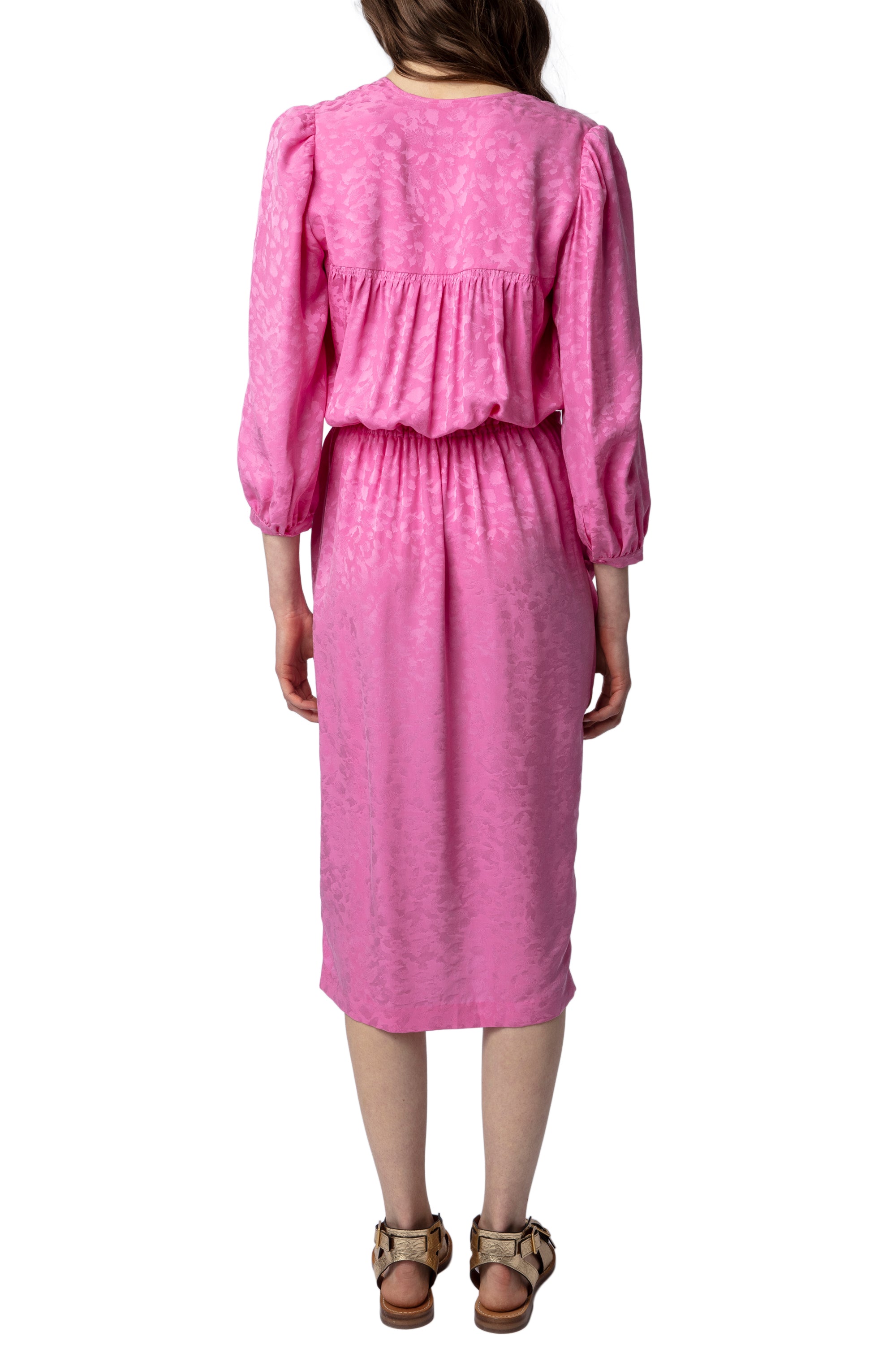 Robe Renew en soie - Tulipe