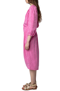 Robe Renew en soie - Tulipe