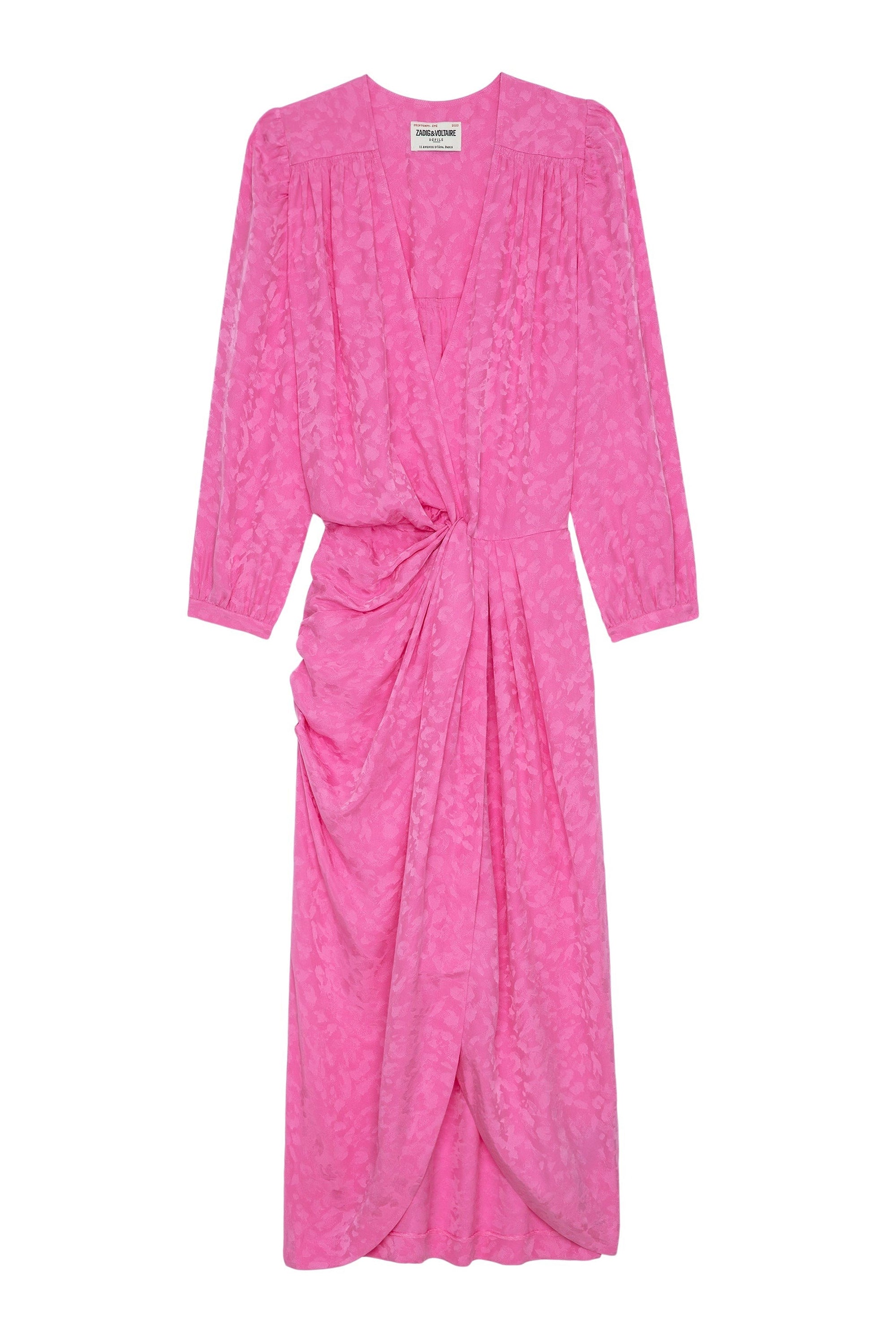 Robe Renew en soie - Tulipe