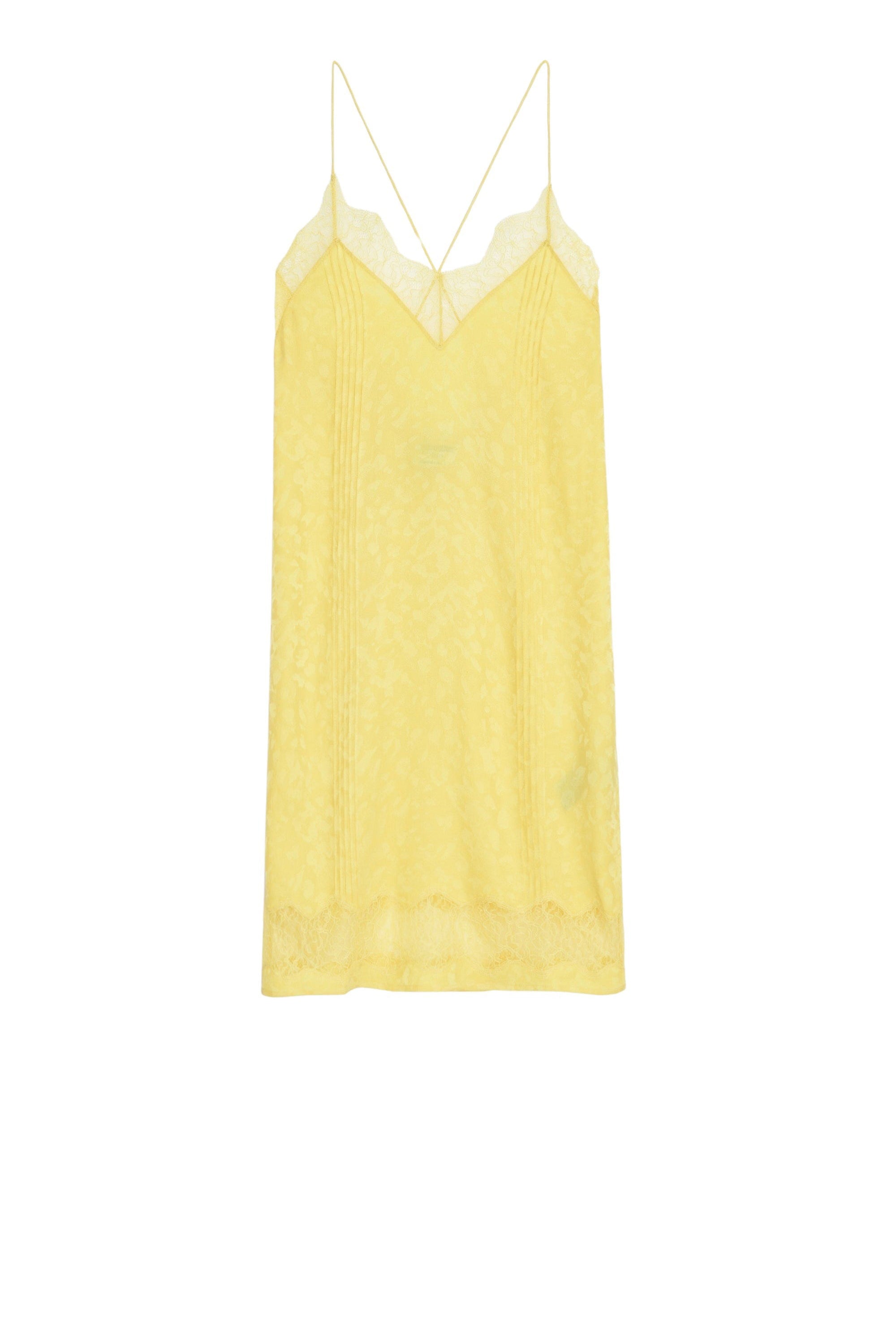 Robe Crystal en soie Jacquard - Sun