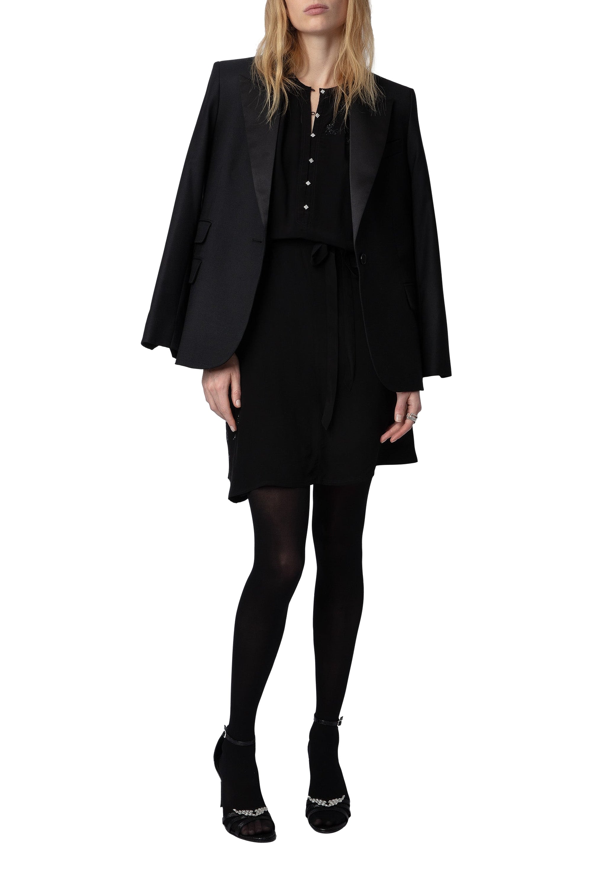 Robe Rodji Strass - Noir