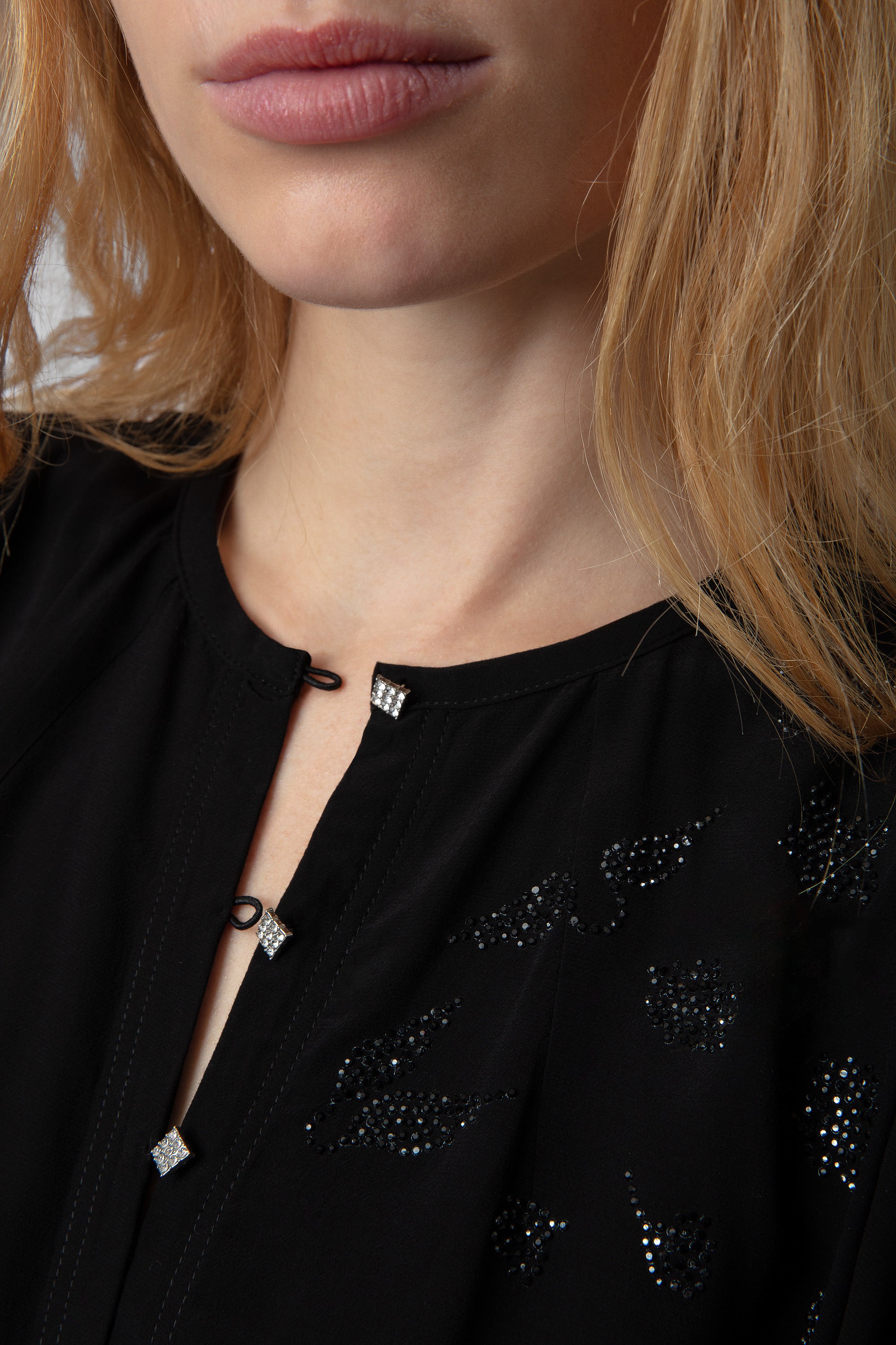 Robe Rodji Strass - Noir