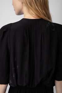 Robe Rodji Strass - Noir