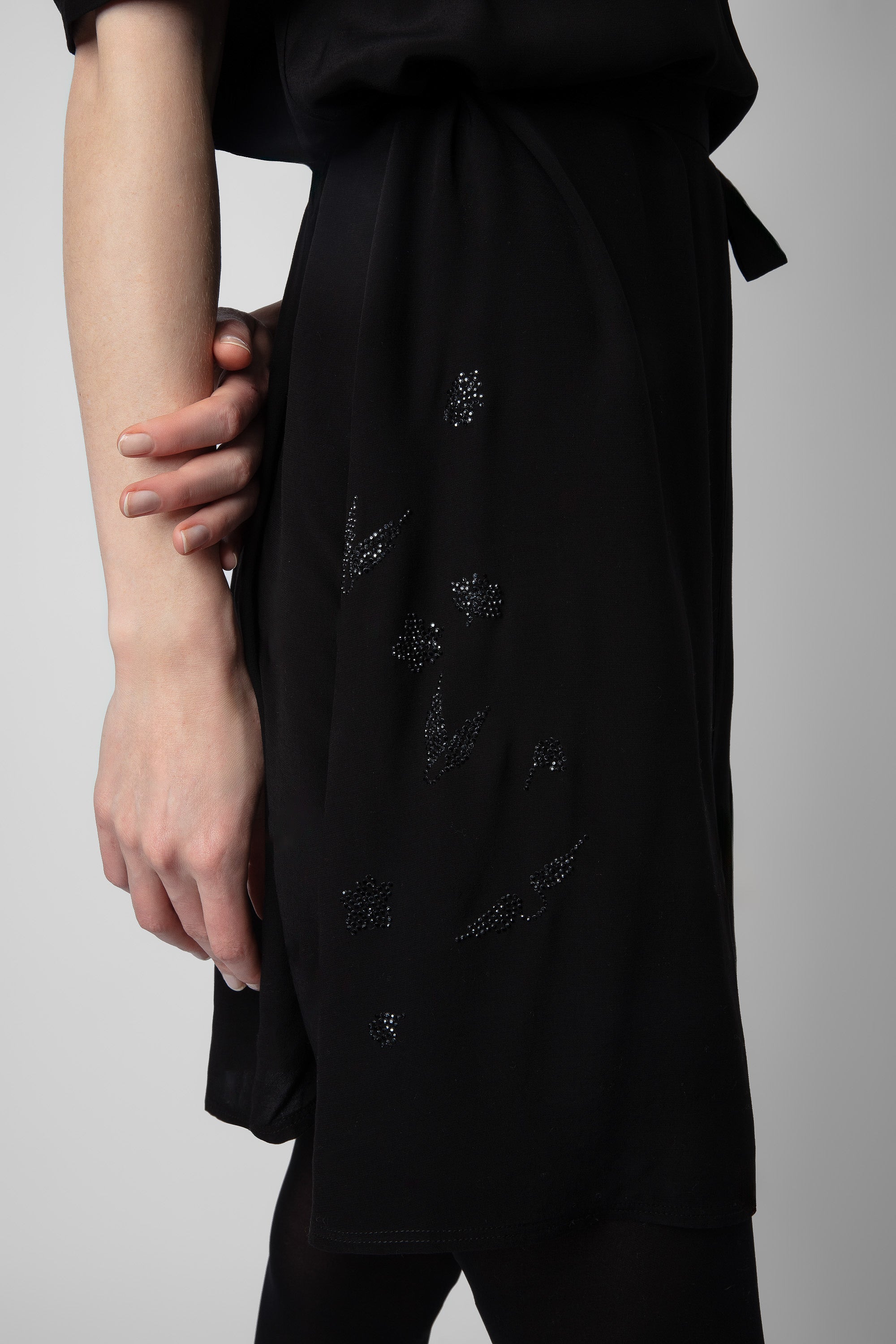 Robe Rodji Strass - Noir