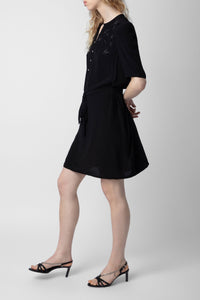 Robe Rodji Strass - Noir