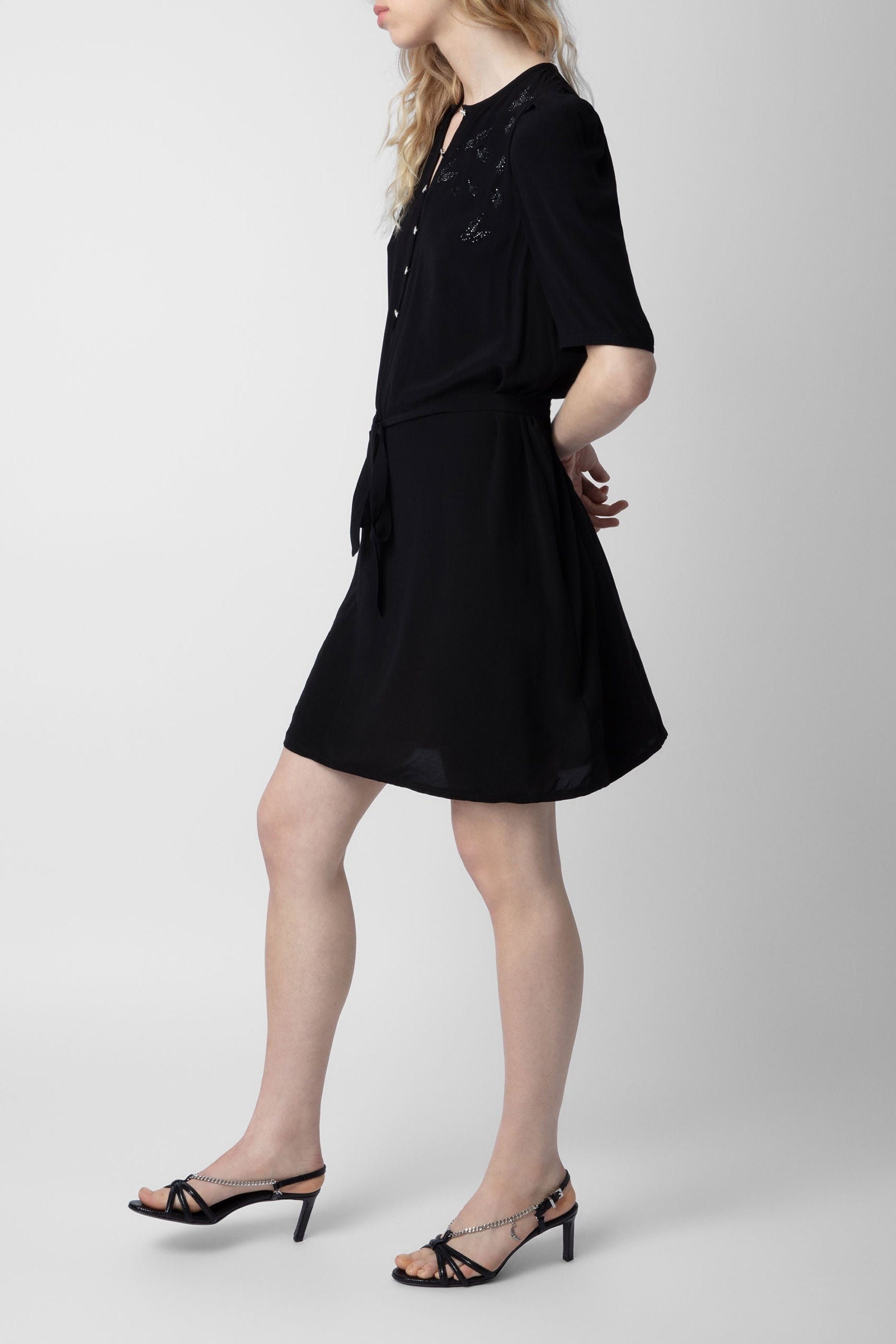 Robe Rodji Strass - Noir