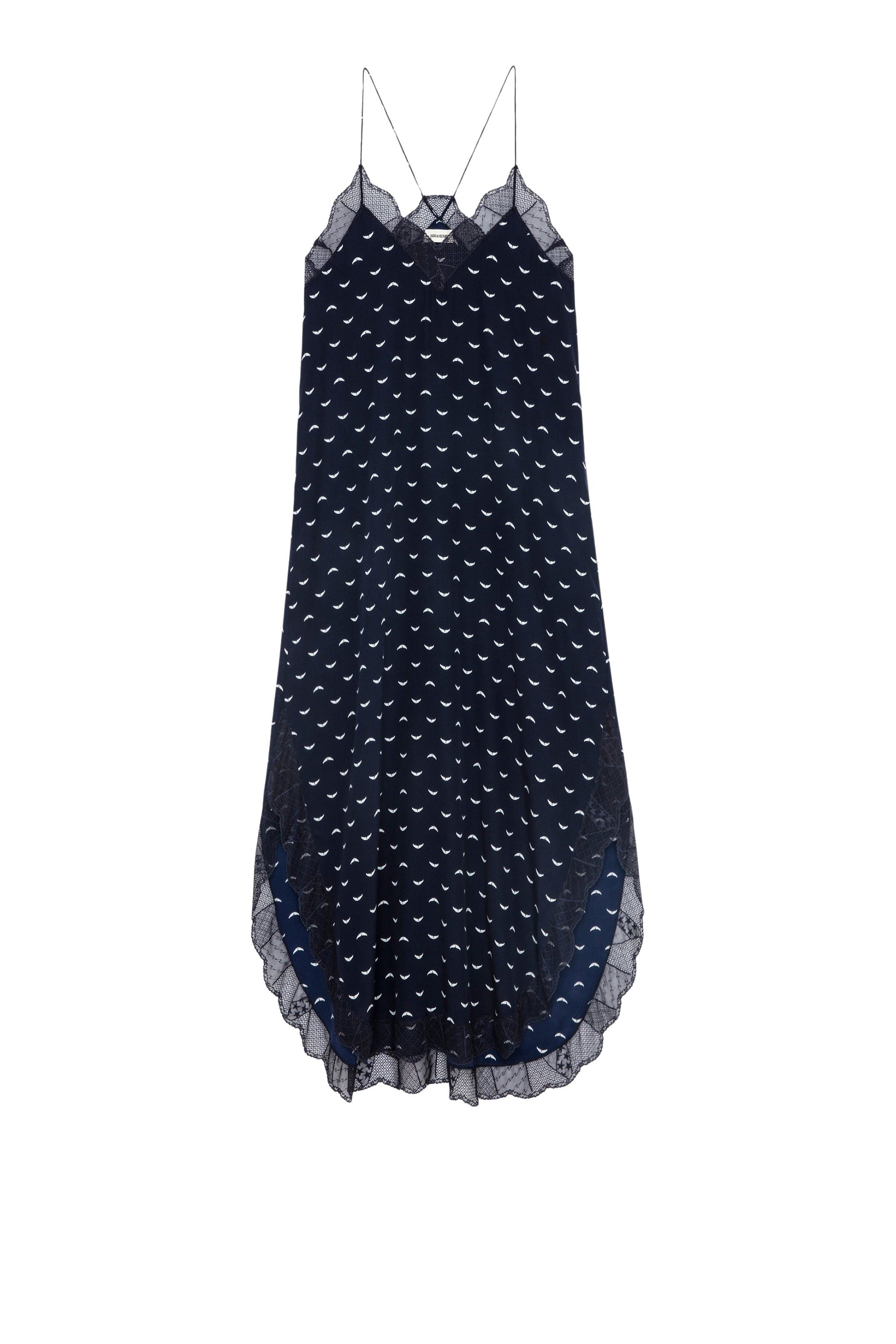 Robe Ristyl en soie - Marine