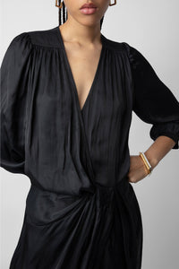 Robe Renew Satin - Noir