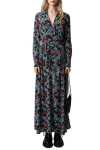 Robe Reward Thunder Strass en soie - Noir