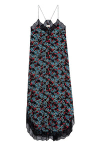 Robe Ristyl Thunder en soie - Noir