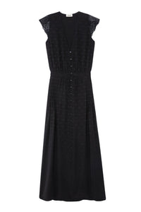 Robe Rolanys Jac Wings en soie - Noir