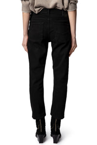 Boyfit jeans - Black