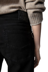 Boyfit jeans - Black