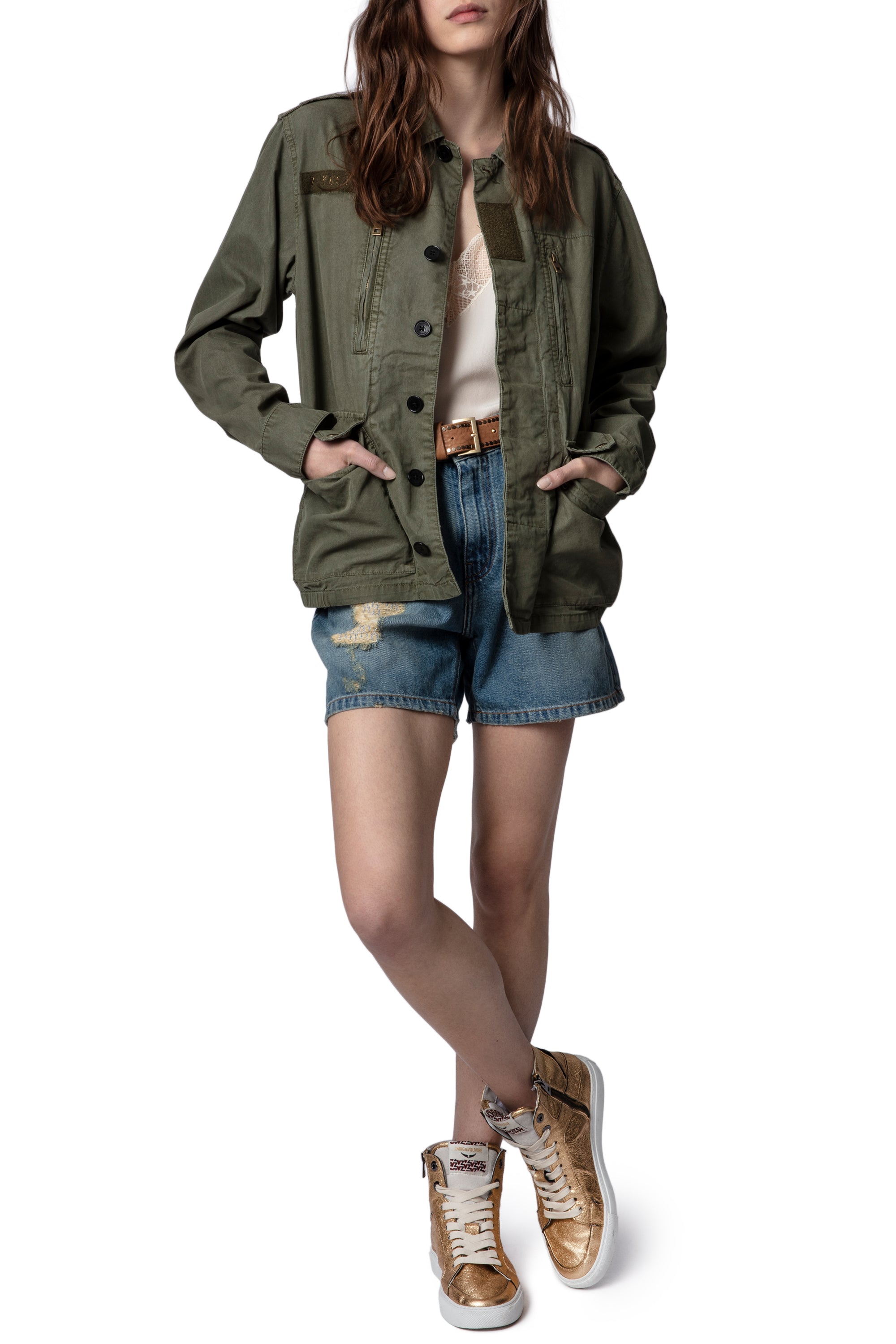 Veste Kid Lave - Kaki
