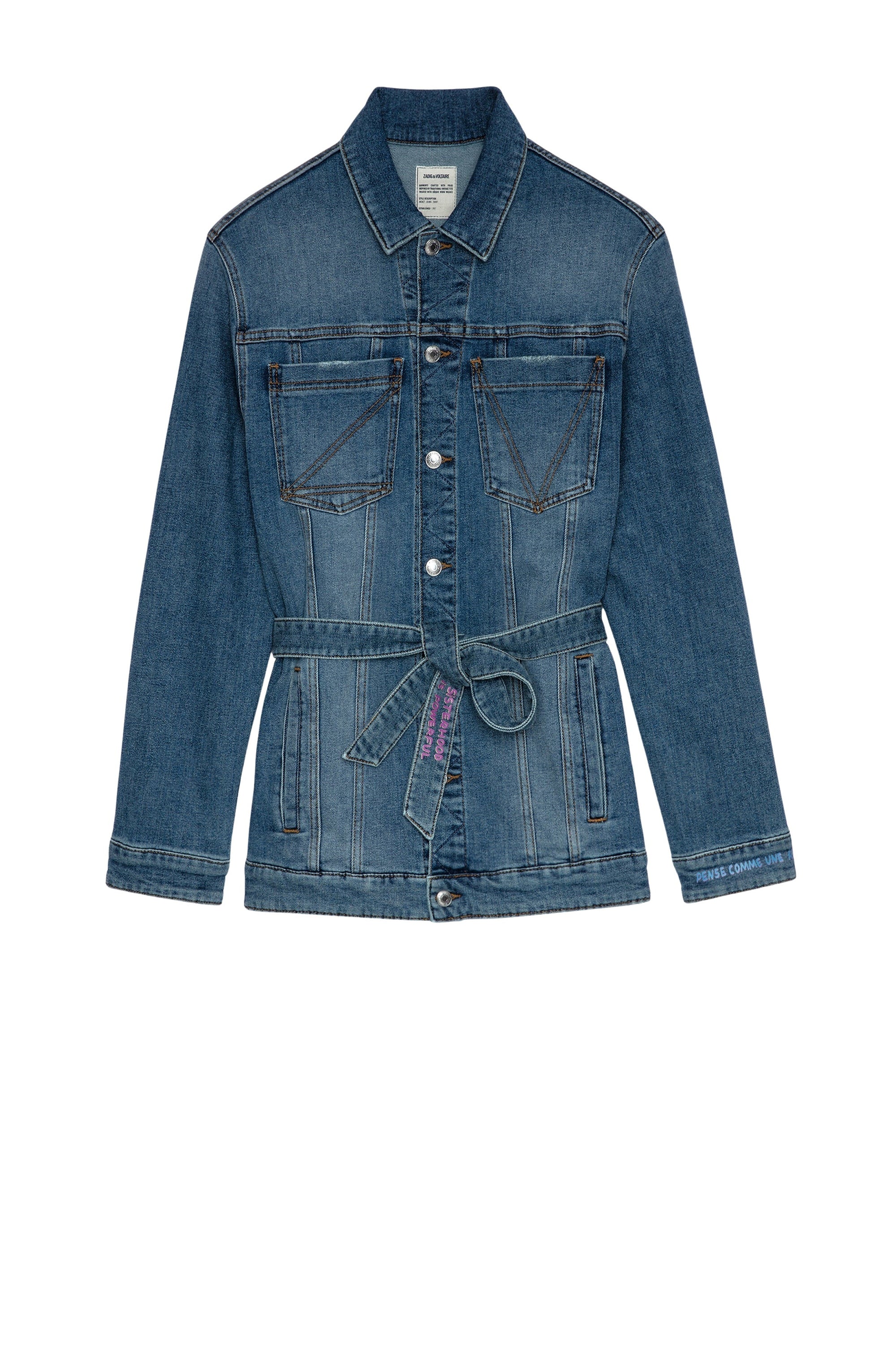 Veste Kiome Denim - Light Blue