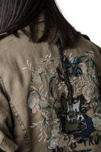 Veste Kid en lin - Laurier
