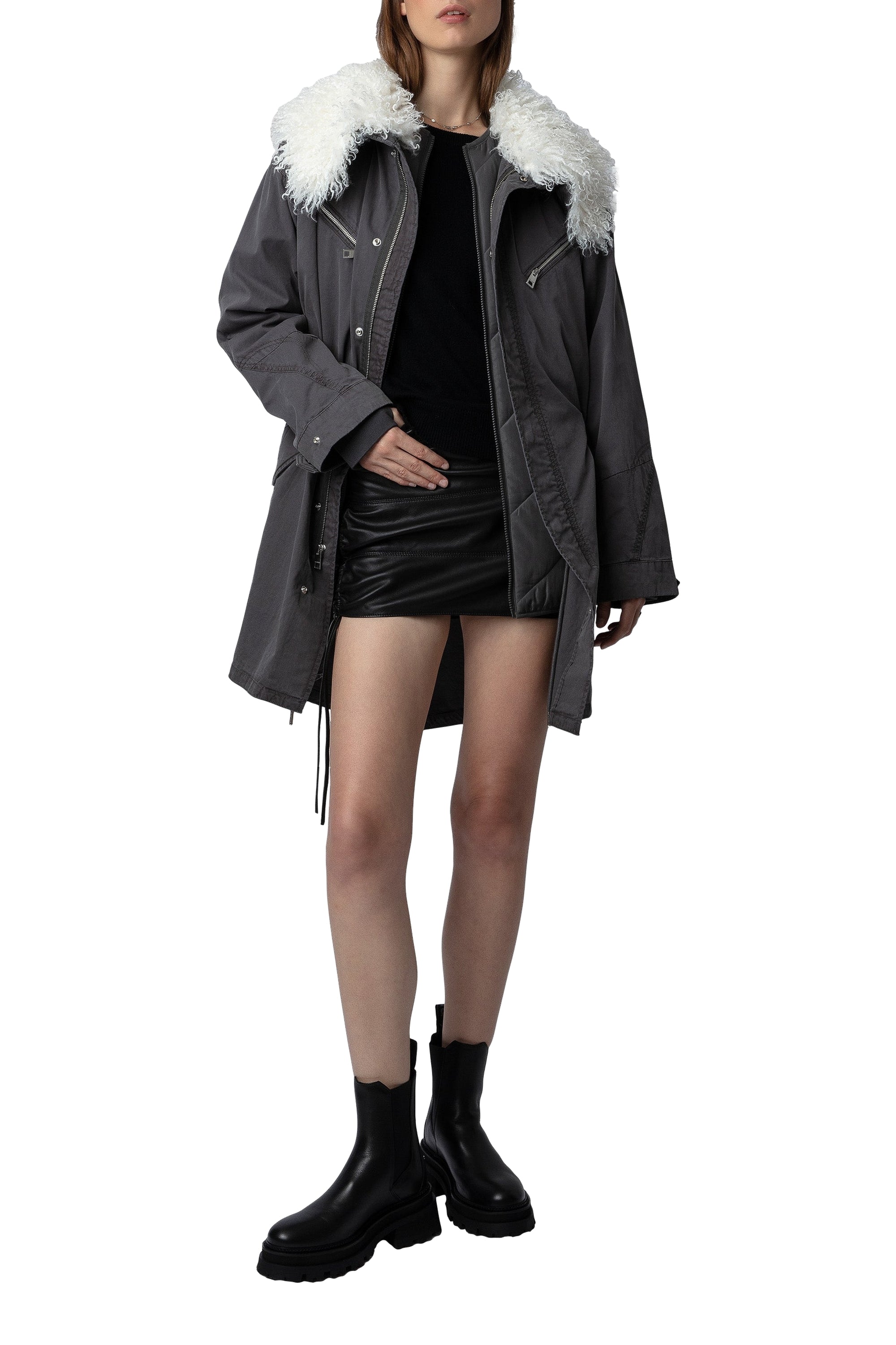 Parka Kidea - Ardoise