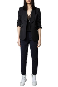 Pantalon Paula Band - Encre
