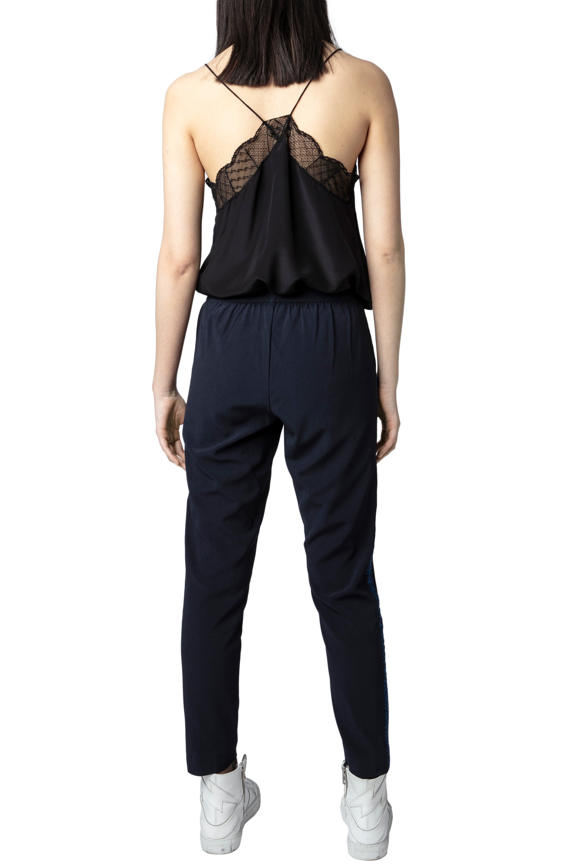Pantalon Paula Band - Encre