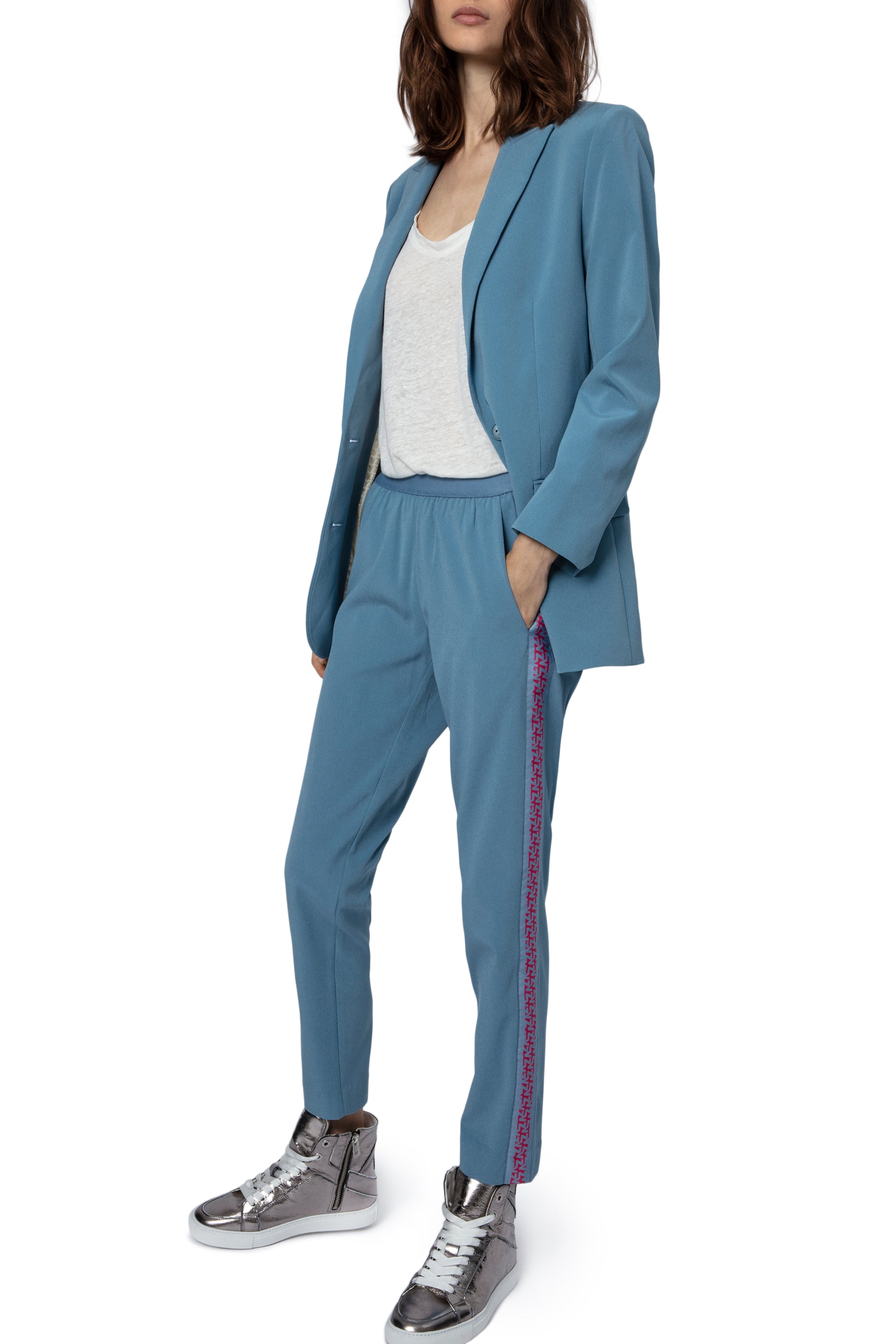 Pantalon Paula Band - Pale Denim