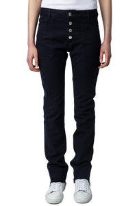 Pantalon Lond Color - Encre