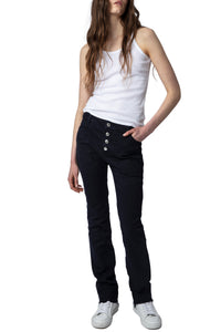Pantalon Lond Color - Encre