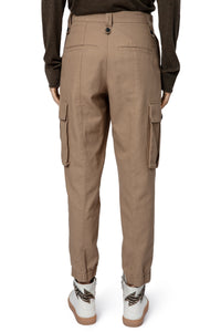 Canvas Pilot Pants - Cognac