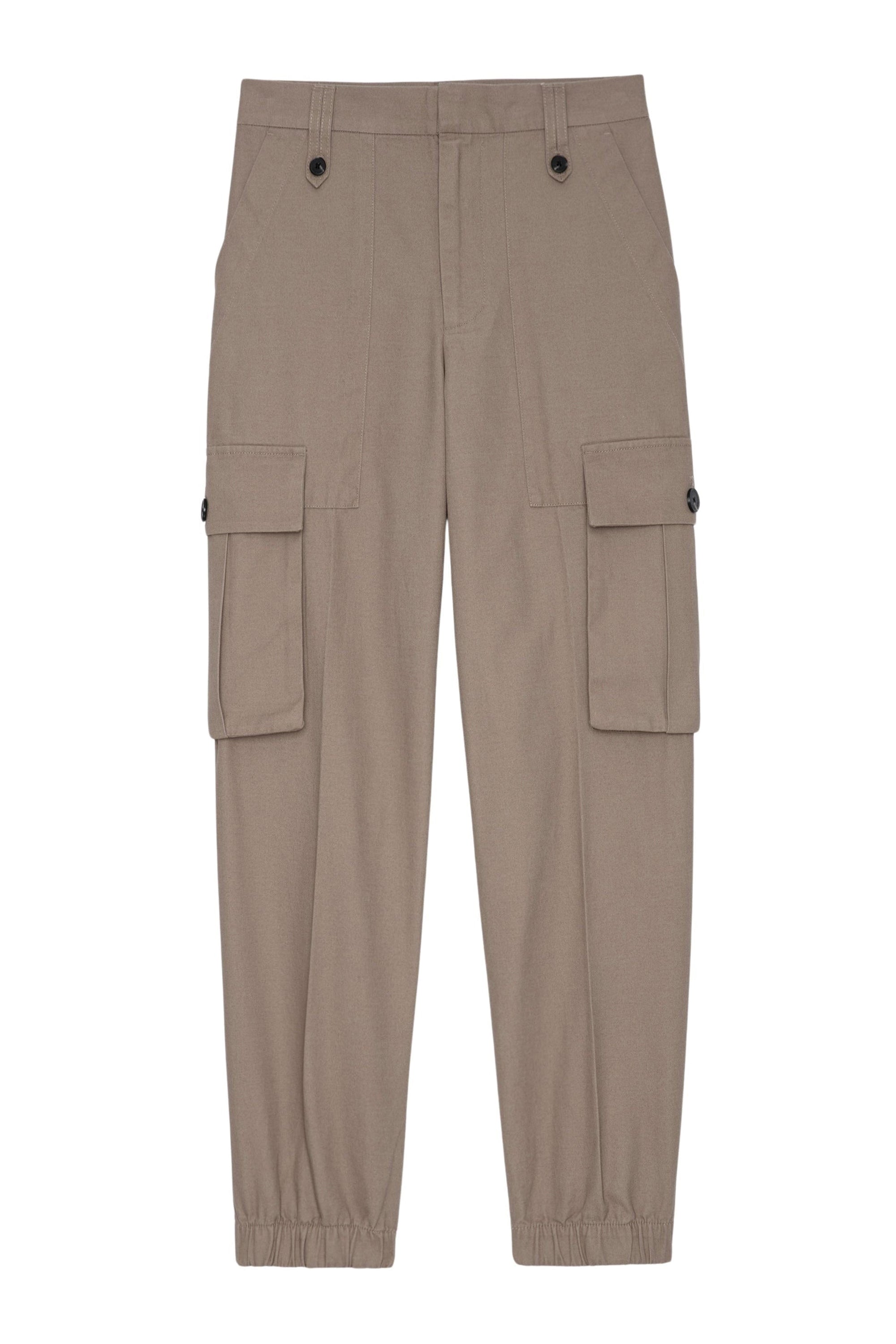 Canvas Pilot Pants - Cognac