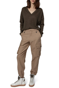 Canvas Pilot Pants - Cognac