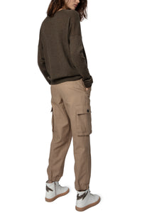Canvas Pilot Pants - Cognac