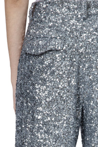 Pantalon Gitane Sequins - Silver
