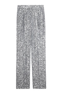 Pantalon Gitane Sequins - Silver