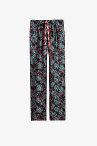 Pomy Thunder Jacquard Trousers - Black