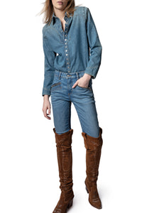 Chemise Thelmus - Medium Blue
