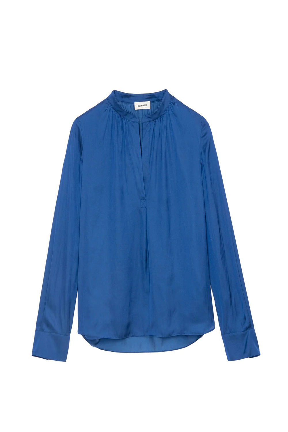Blouse Tink en satin - Bleu Roi