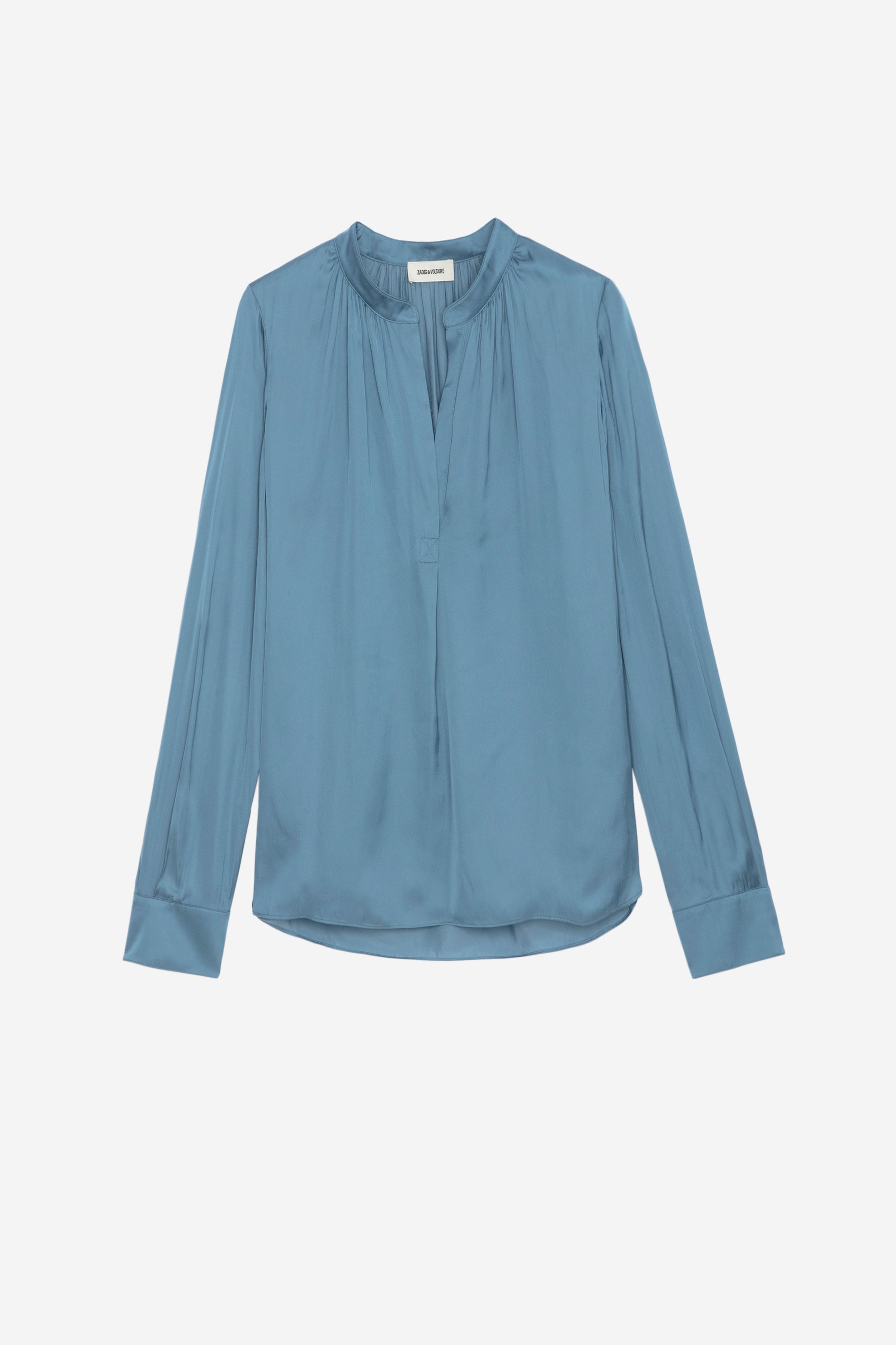 Blouse Tink en satin - Bluestone