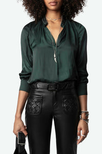 Blouse Tink en satin - Peaks
